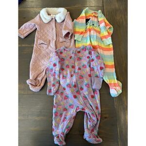 nicole miller 3-6 months bundle onesies